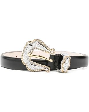 DEHANCHE Santo Buckle Belt - White