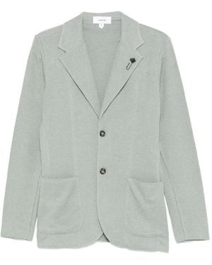 Lardini Patch Pocket Blazer - Green