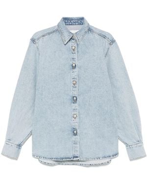Magda Butrym Denim Shirt - Blue