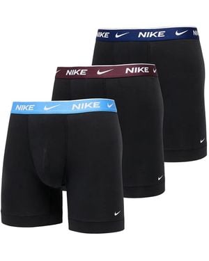 Nike Dri-Fit Boxer Briefs (Pack Of Three) - Blue