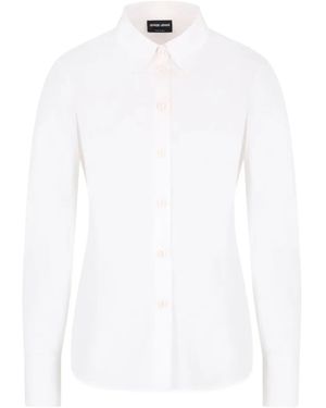Giorgio Armani Camisa Con Botones - Blanco