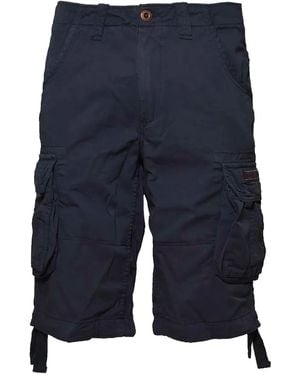Alpha Industries Jet Cargo Shorts - Blue