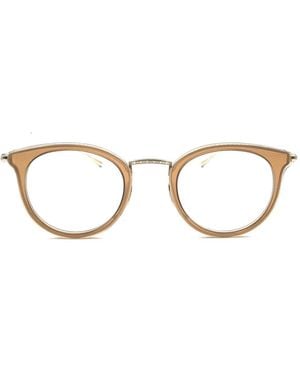 Kame Mannen Gafas Con Montura Redonda - Neutro