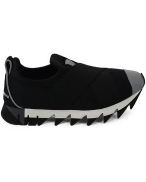 Dolce & Gabbana Shark Trainers - Black