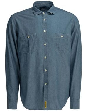 B.D. Baggies Chest-Pocket Denim Shirt - Blue