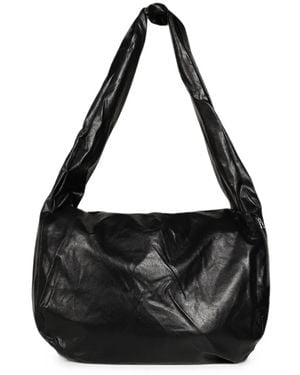 WIZZARD Schultertasche Mit Welleneffekt - Schwarz
