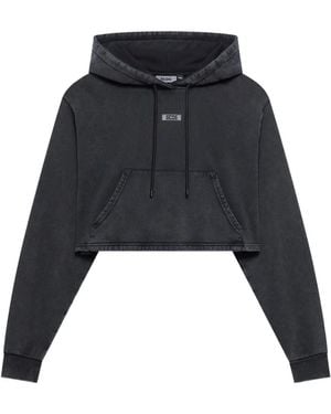 Gcds Cotton Hoodie - Black