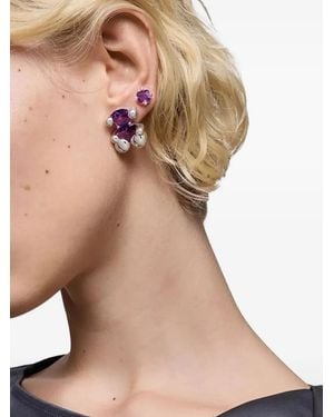 Tous Bear Lgg Ohrstecker Mit Amethyst-Kugel - Natur