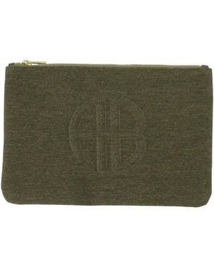 Anine Bing Lili Clutch Bag - Green