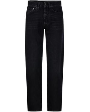 DARKPARK Larry Mid-Rise Slim-Fit Jeans - Black