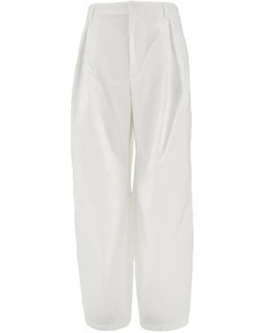 ARMARIUM Loose-Fit Trousers - White