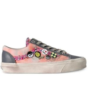 Vans Old Skool 36 Souvenir Pin-Embellished Sneakers - Pink