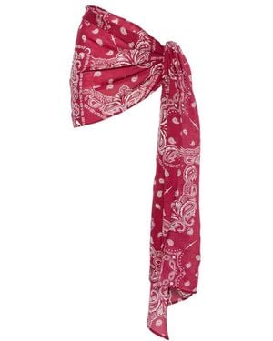 VENUJA Pareo Con Estampado De Cachemira - Rosa
