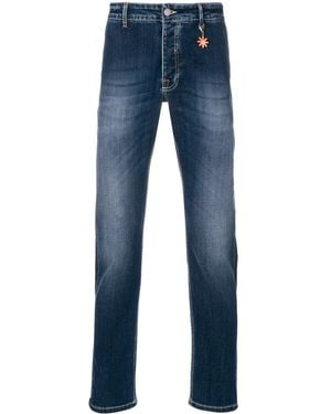 Manuel Ritz Faded Slim-Fit Jeans - Blue
