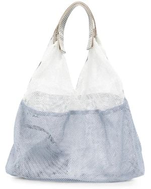 Epice Udaipur Mesh Shoulder Bag - White