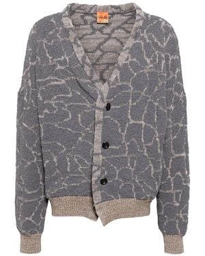 VITELLI Cardigan Reversibile - Grigio