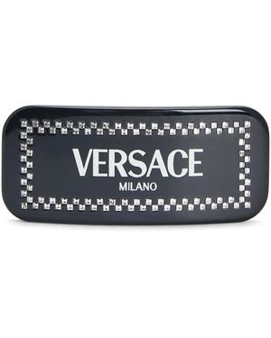 Versace Left Crystal Haarspange - Schwarz