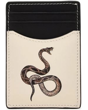 Duke & Dexter Dean Snake Cardholder - Black