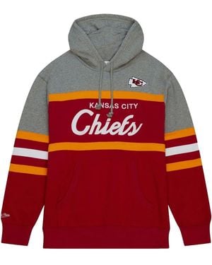 Mitchell & Ness Nfl Head Coach Chiefs Hoodie - Red
