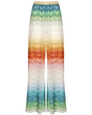 Missoni Patterned Trousers - Green