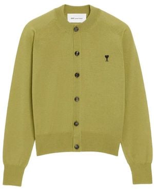 Ami Paris Cardigans - Green