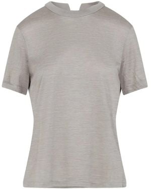 Carven Kurzärmeliges T-Shirt - Grau