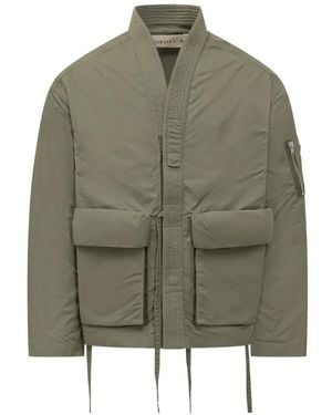 Mordecai Kimono Field Jacket - Green