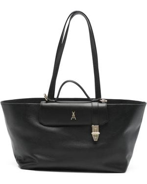 Patrizia Pepe Never Complete Tote Bag - Black