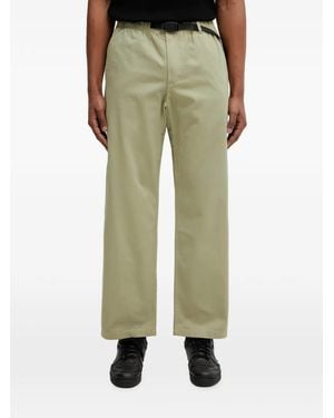 Gramicci Belted Straight-Leg Trousers - Green