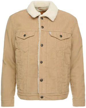 Levi's Type Iii Sherpa Jacket - Natural