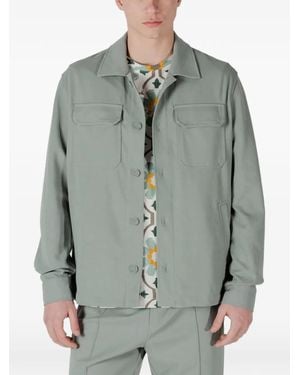 Antony Morato Camicia Con Tasche Con Patta - Grigio