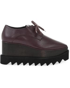 Stella McCartney Elyse Platform Derby Shoes - Brown
