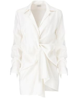 MOOS STUDIO Day Kiss Mini Dress - White