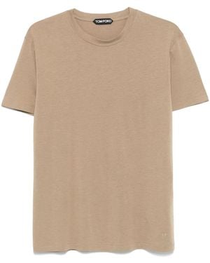 Tom Ford Maglietta Girocollo - Neutro