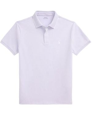 Polo Ralph Lauren Polo Pony-Embroidered Polo Shirt - Purple