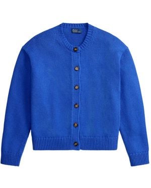 Polo Ralph Lauren Button-Up Cardigan - Blue
