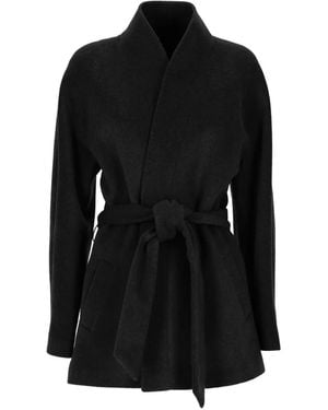Chiara Ferragni Belted Coat - Black