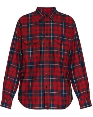 DSquared² チェック シャツ - レッド