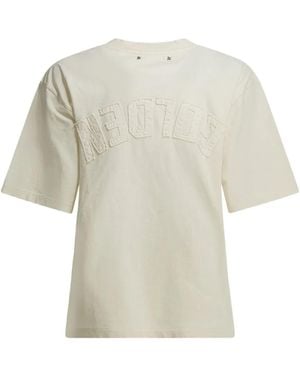 Golden Goose Printed Cotton T-Shirt - White