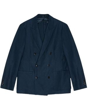 NN07 Jordin Double-Breasted Blazer - Blue