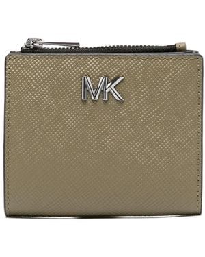 Michael Kors Eckiges Portemonnaie - Grün
