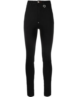 Philipp Plein Super High Rise Jeggings - Black