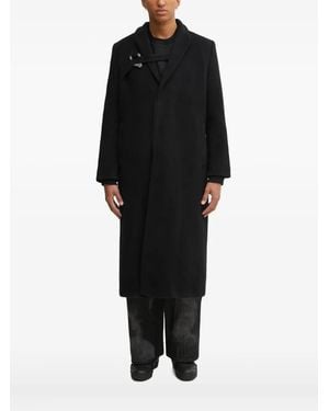 HELIOT EMIL Buttoned Coat - Black