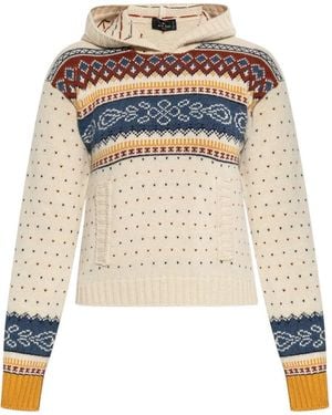 Etro パターン セーター - ホワイト