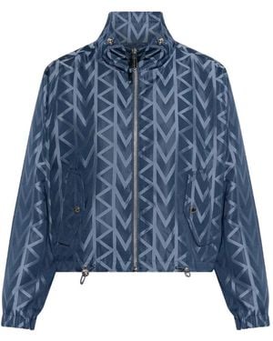 MICHAEL Michael Kors Veste Zippée À Motif Géométrique - Bleu