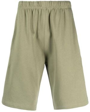 KENZO Shorts Boke Flower Con Vita Elasticizzata - Verde