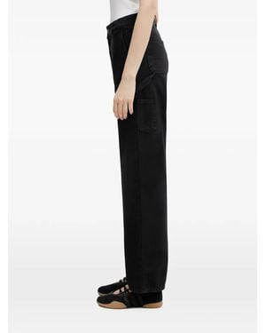 Carhartt Pierce Straight-Leg Trousers - Black
