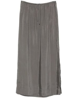 Erika Cavallini Semi Couture マキシスカート - グレー