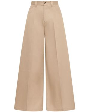Maliparmi Wide Leg Pants - Natural