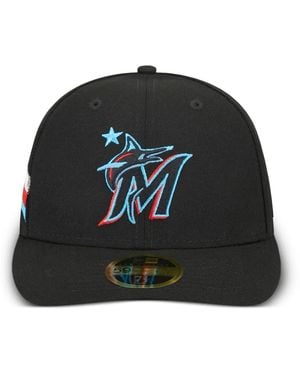 KTZ X Mlb Miami Marlins 2023 All Star Game 59Fifty Baseball Cap - Black